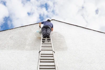 Peinture extérieure à Taulé — façades et ravalement